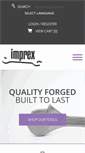 Mobile Screenshot of imprex.net