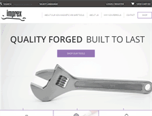 Tablet Screenshot of imprex.net